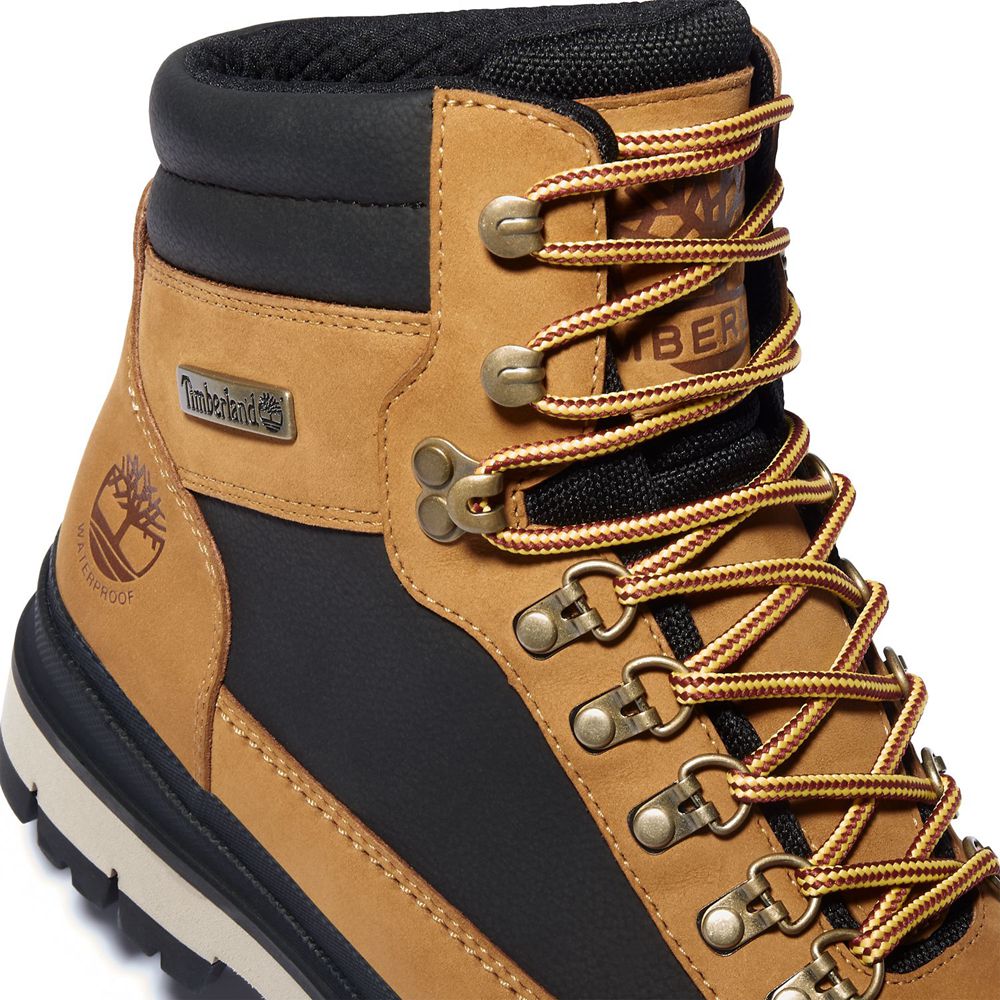 Botas de Nieve Timberland Hombre Field Trekker Waterproof Marrones/Negras - Chile NUV-489205